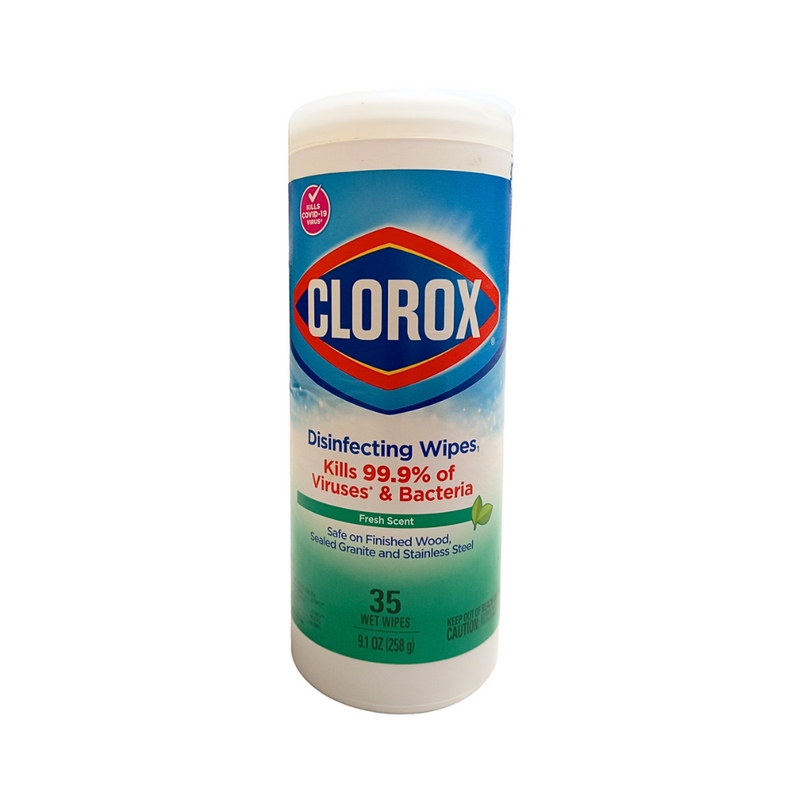 Clorox Disinfecting Wipes Fresh Scent 258g (9.1oz ) 35 Sheets