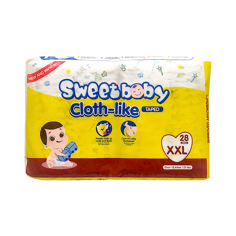 Sweet Baby Diapers Econo Pack XXL 28 Pads