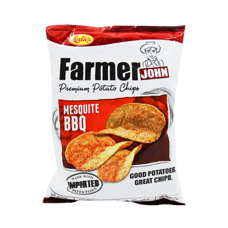 Farmer John Potato Chips Mesquite Barbecue 22g