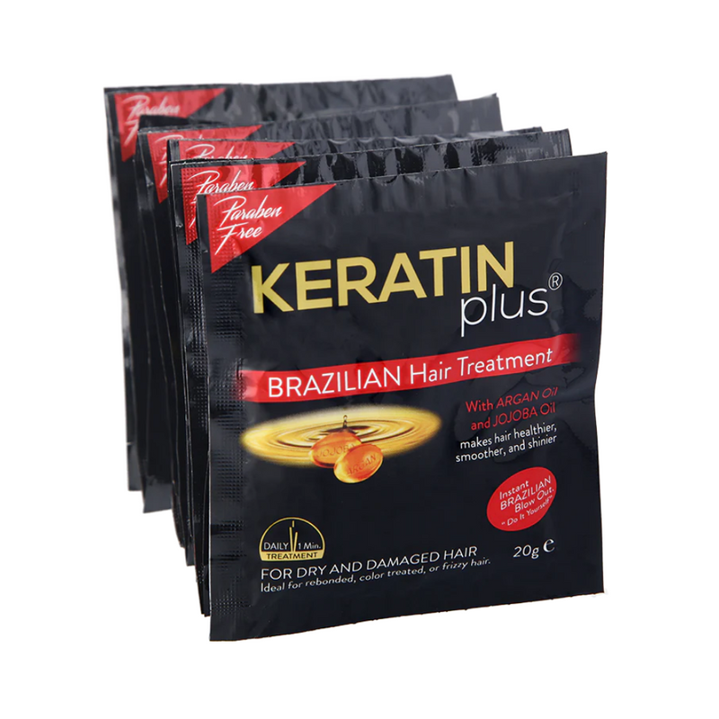 Keratin Plus Brazilian Hair Treatment 20g x 12's