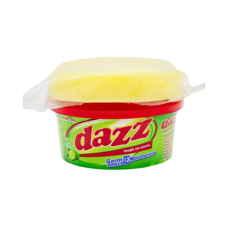 Dazz Dishwashing Paste Lime 200g
