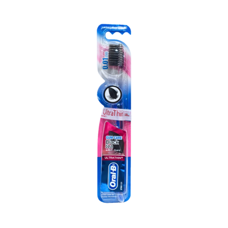 Oral-B Toothbrush Ultra ThinBlack Tea Extra Soft 1's