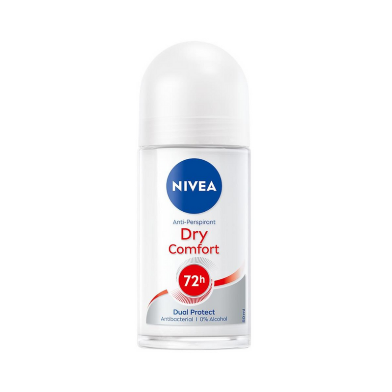 Nivea Dry Comfort Dual Protect Deodorant Roll On 50ml