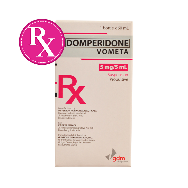 Vometa Domperidone 5mg/5ml Suspension 60ml