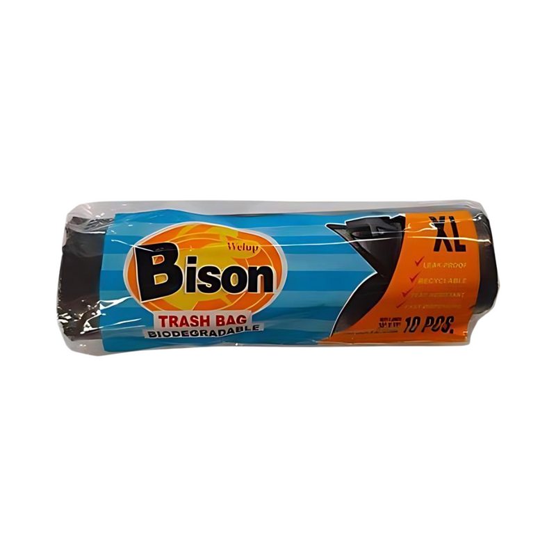 Bison Trash Bags XL 15 x 15 x 37in 10's
