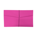 Expanding Envelope With Garter Fuchsia Long