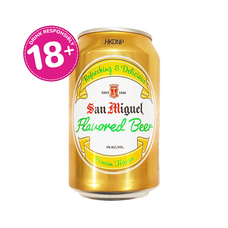 San Miguel Flavored Beer Lemon Can 330ml