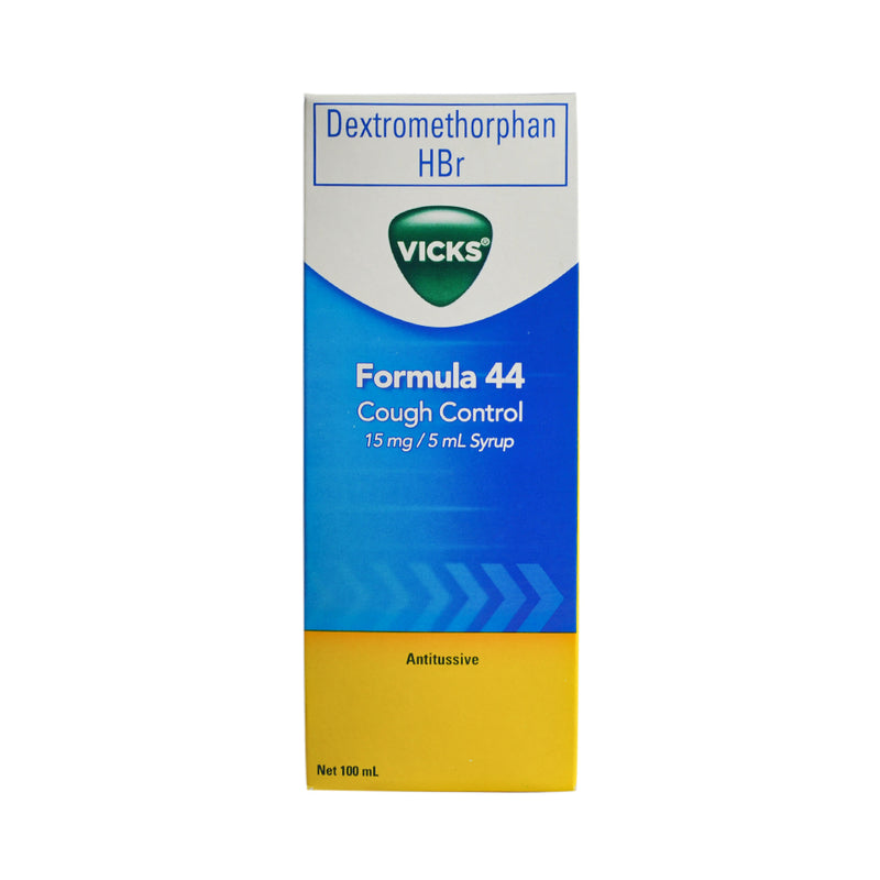 Vicks Formula 44 Dextromethorphan HBr 100ml