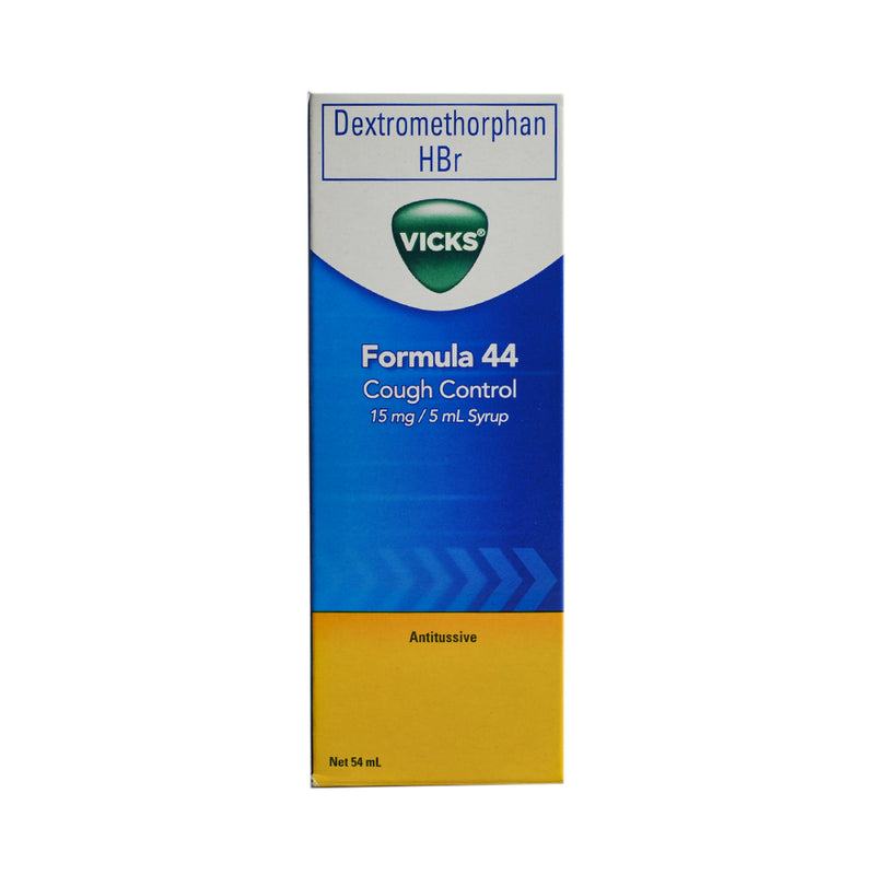 Vicks Formula 44 Dextromethorphan HBr 54ml