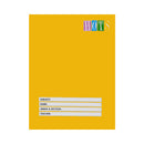 Hots Writing Notebook Assorted Color Coded 80 Leaves