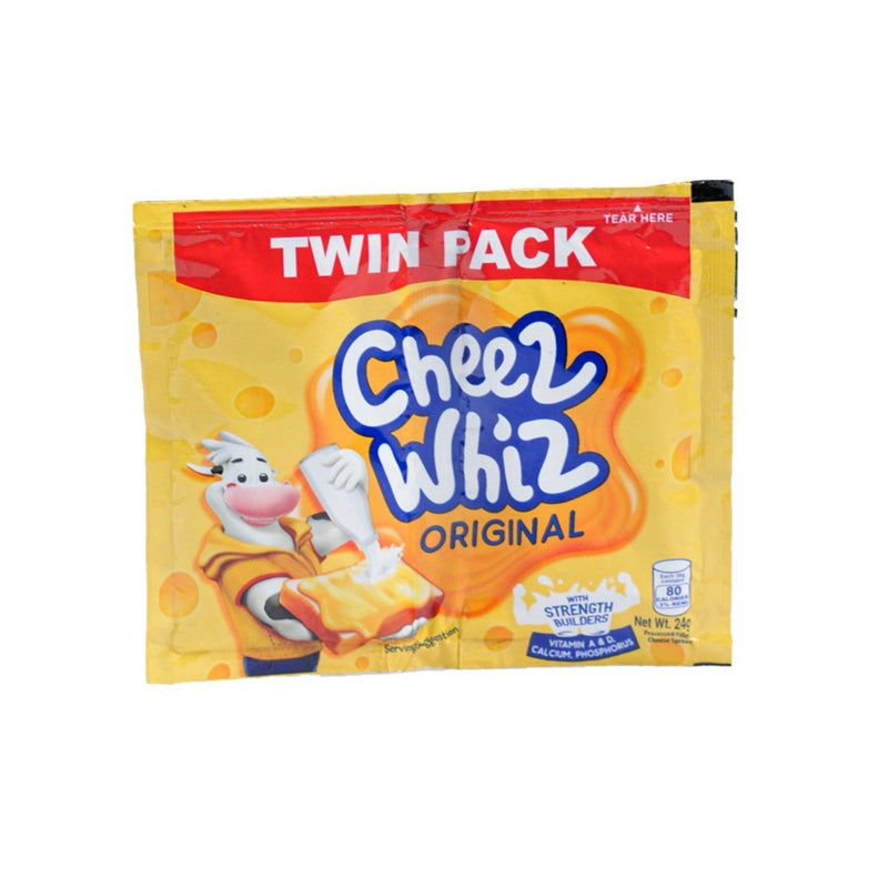 Kraft Cheez Whiz Original Twin Pack 24g