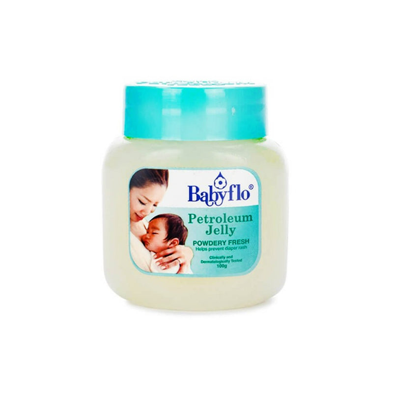 Babyflo Petroleum Jelly Powdery Fresh 100g
