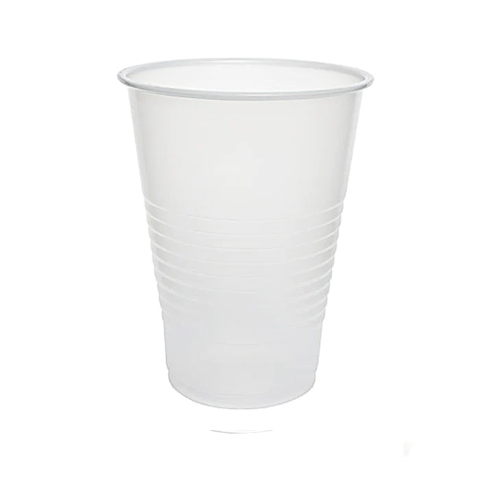 Mickey Plastic Cup White 12Oz 50's