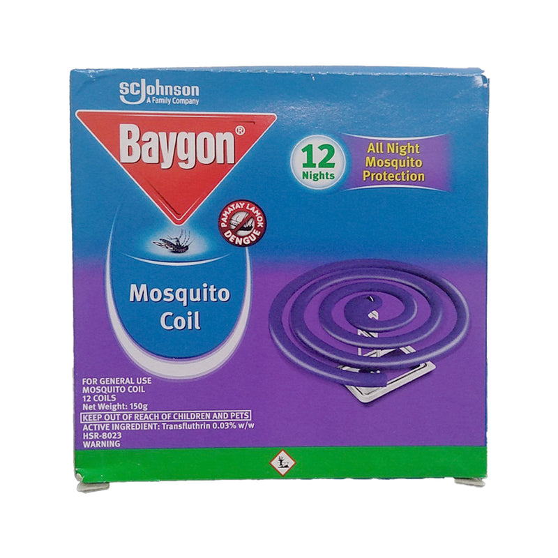 Baygon Mosquito Coil Scented 12's