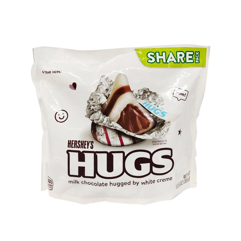 Hershey's Hugs Milk Chocolate White Creme 300g