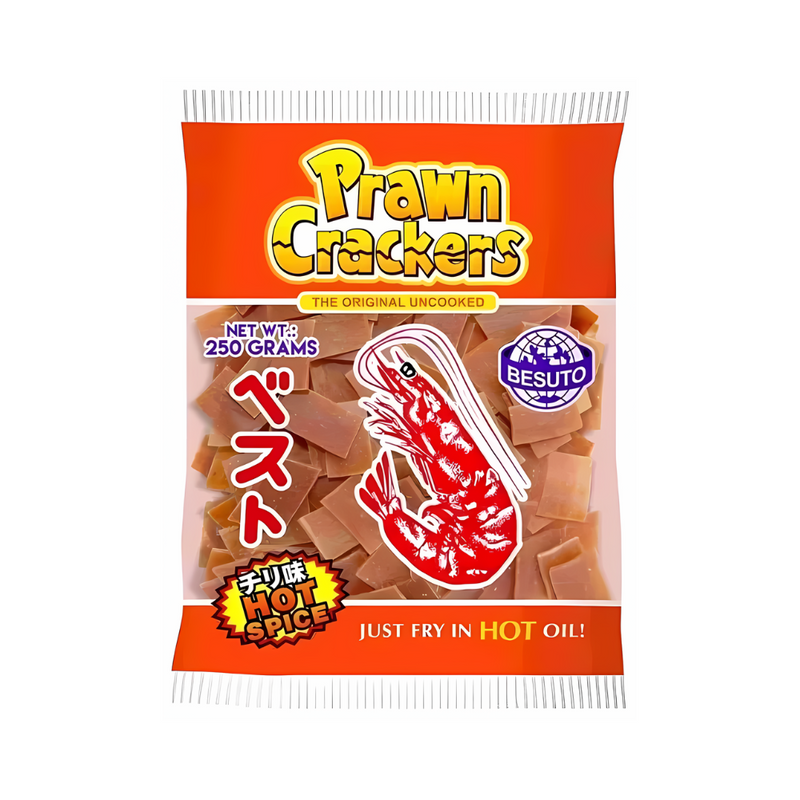 Besuto Prawn Cracker Hot And Spicy 250g