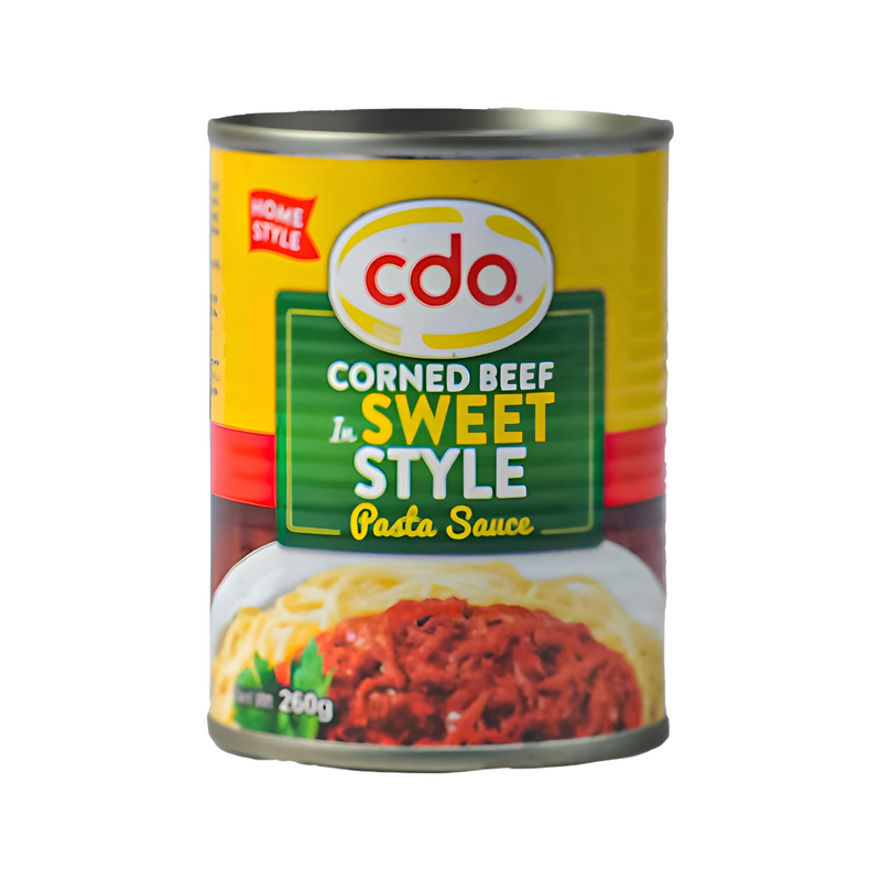 CDO Corned Beef In Sweet Style Pasta Sauce 260g