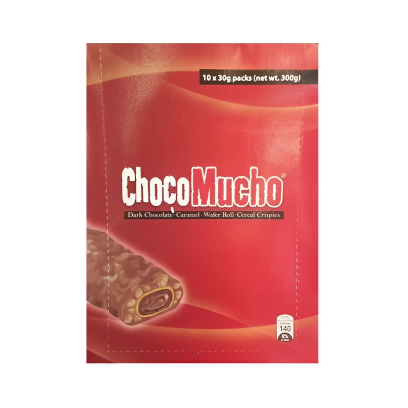Choco Mucho Wafer Roll Dark Chocolate 30g x 10's