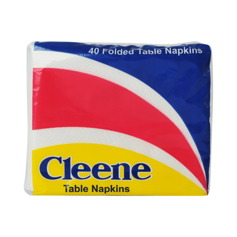 Cleene Folded Table Napkin 40's