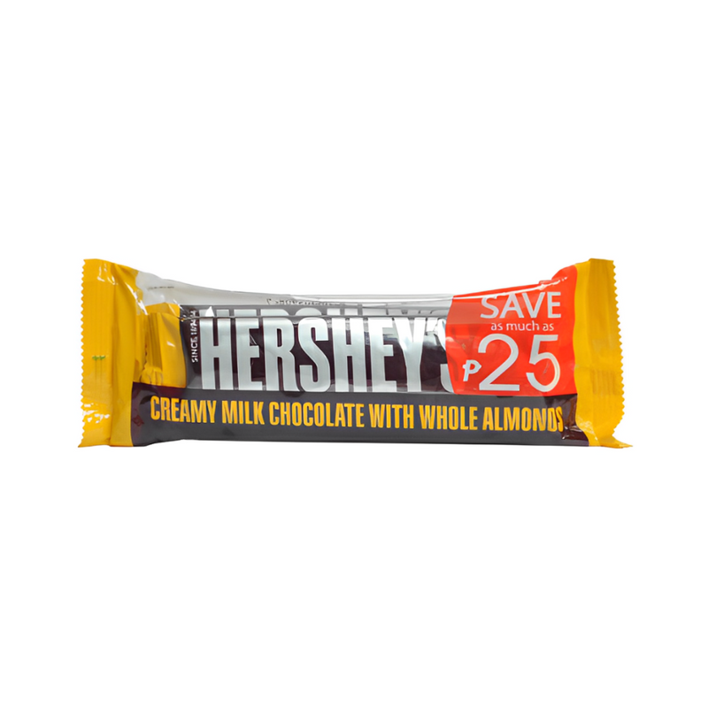 Hershey's Creamy Milk Chocolate With Almond 40g 3's