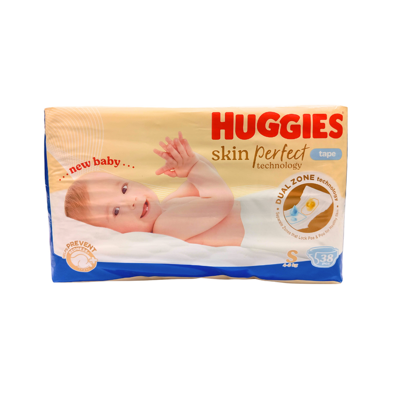 Huggies Dry Diapers Economy Small 38's