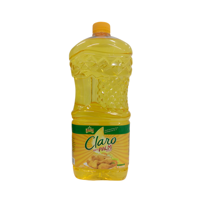 Jolly Claro Palm Oil 100% Pure Cholesterol Free PET 2L