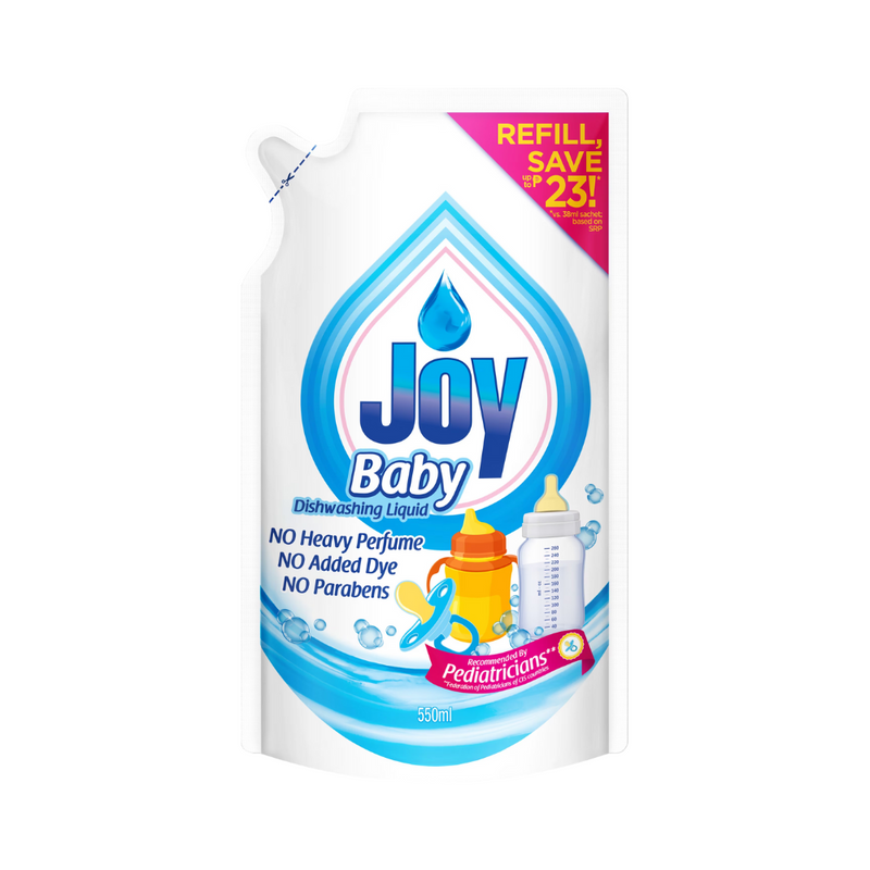 Joy Baby Dishwashing Liquid Refill 550ml