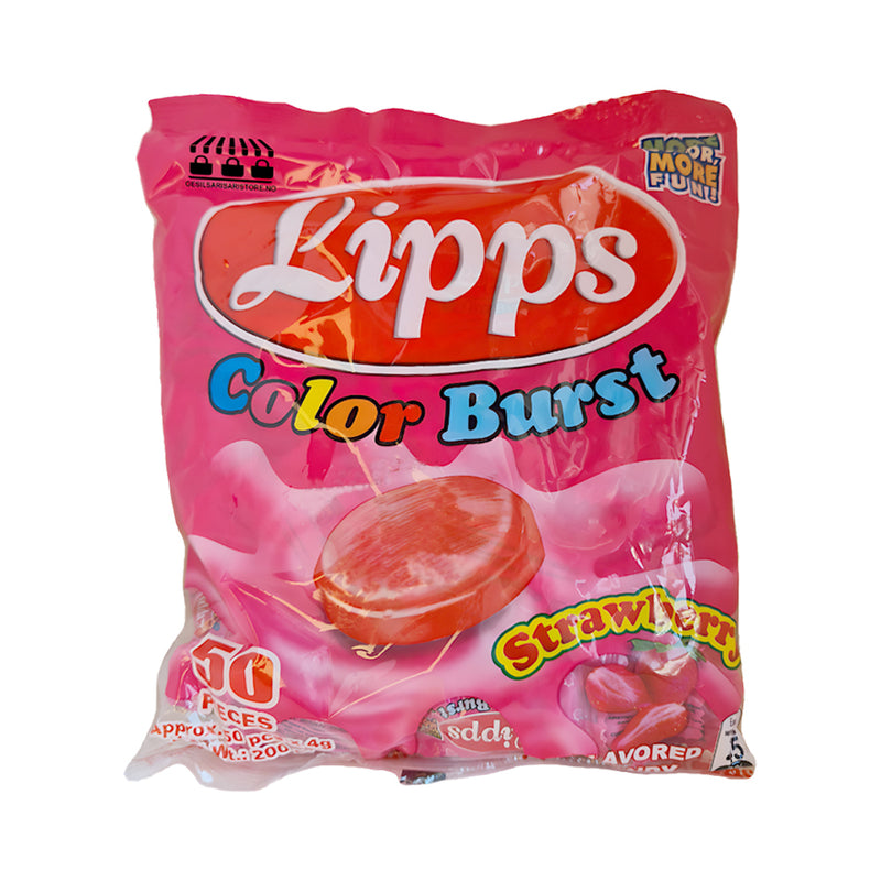 Lipps Color Burst Candy Strawberry 50's