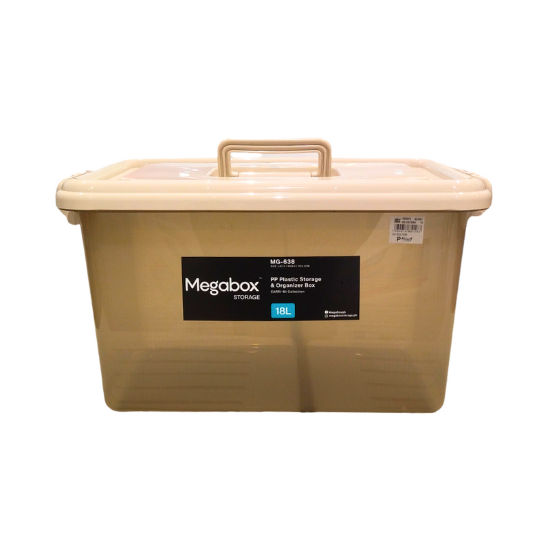 Megabox Carrie Mi Series Transparent Brown 18L