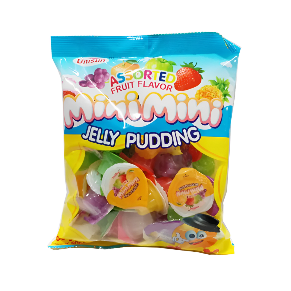 Mini Mini Fruit Pudding Assorted 50's