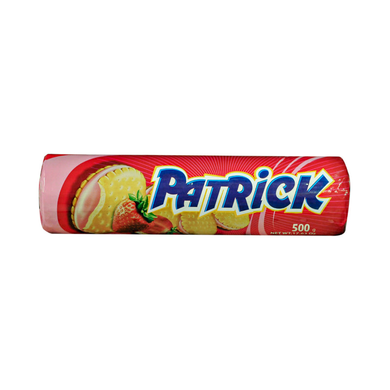 Patrick Biscuits Filled with Strawberry Flavor 500g