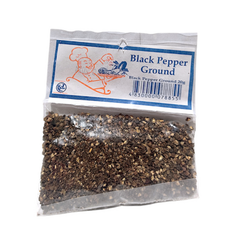 QJ Black Pepper Ground 20g