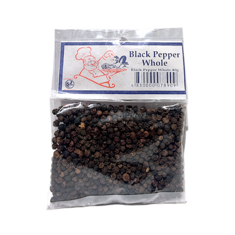 QJ Black Pepper Whole 40g