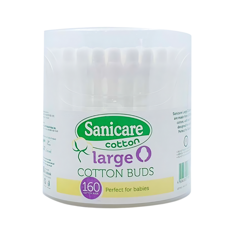 Sanicare Cotton Buds Large 160 Tips