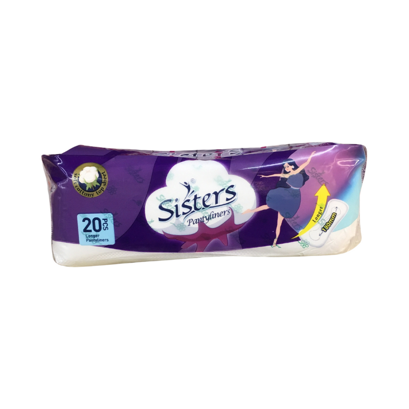 Sisters Longer Pantyliners Budget Pack 20's