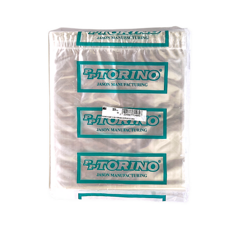 Torino 01PP Plastic Cellophane 6 x 14in 100's