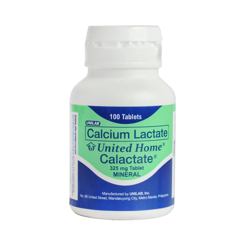 United Home Calactate 325mg Tablet 100's