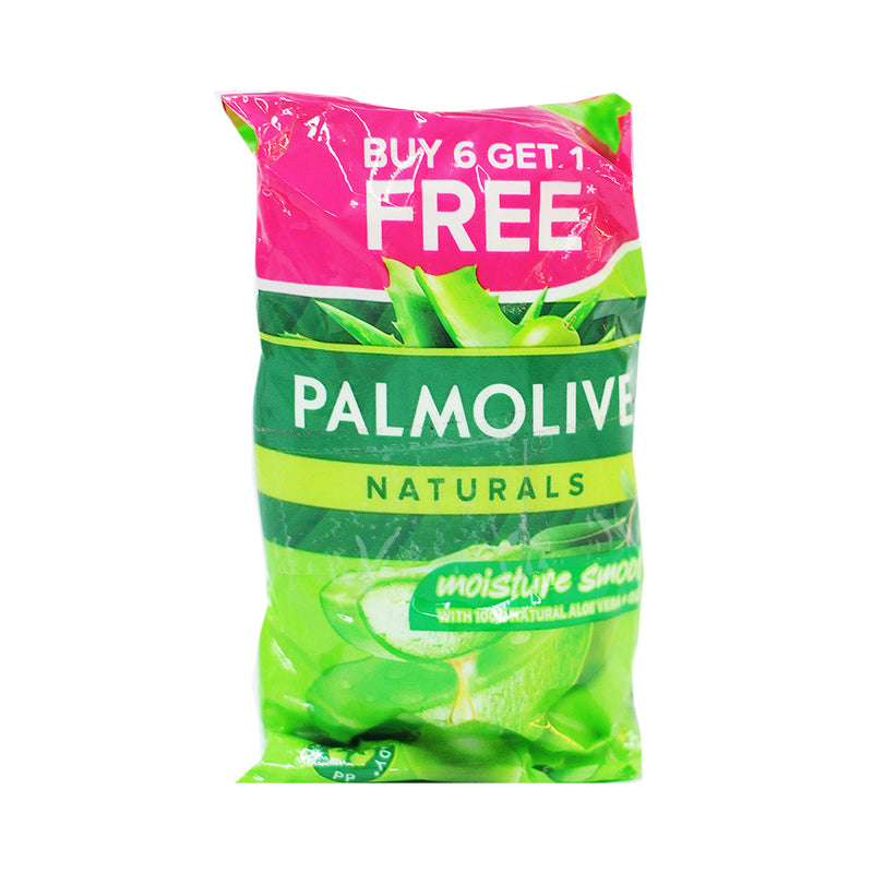 Palmolive Natural Soap Moisture Smooth 55g x 6's + 1