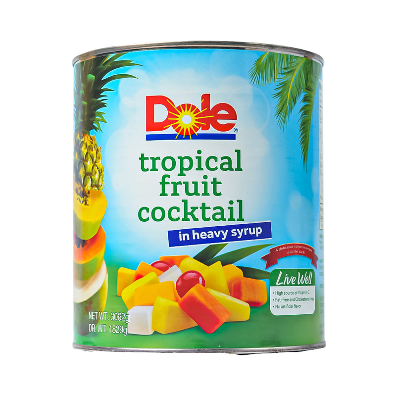 Dole Tropical Fruit Cocktail More Cherries 3.062kg