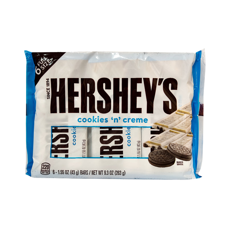 Hershey's Cookies 'n Creme 43g X 6's