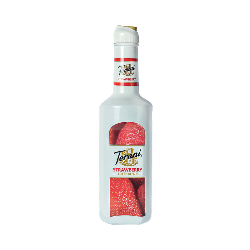 Torani Flavoring Syrup Strawberry Puree Blend 1L (33.8 oz)