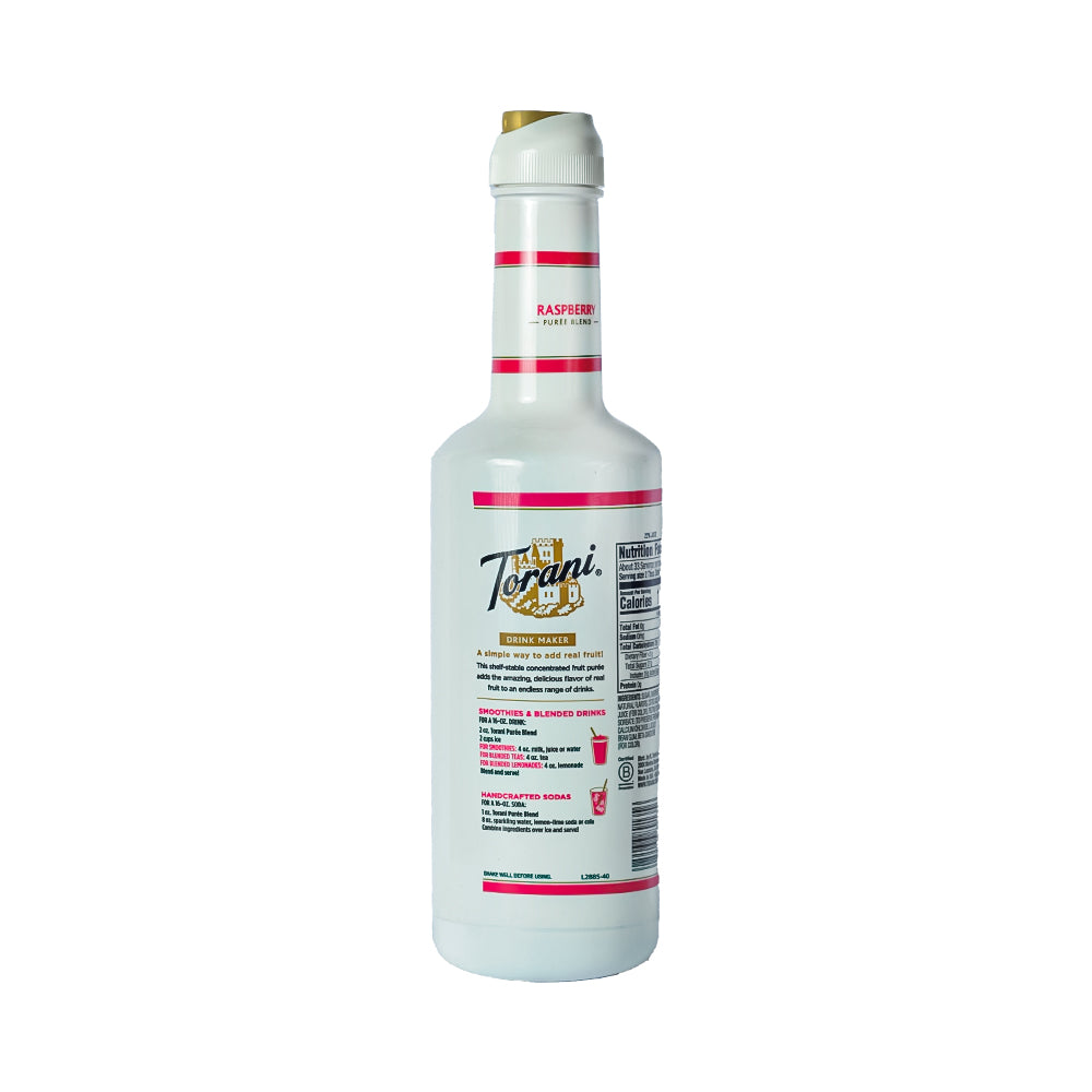 Torani Puree Raspberry Torani Flavoring Syrup Raspberry Puree Blend 1L (33.8oz)