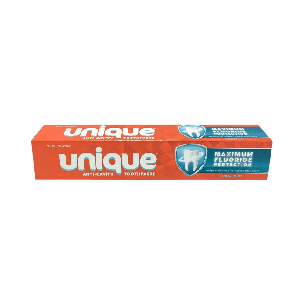 Unique Toothpaste Composition Unique Toothpaste Fresh Mint 150ml