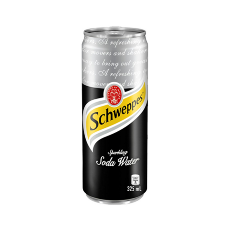 Schweppes Sparkling Soda Water 320ml