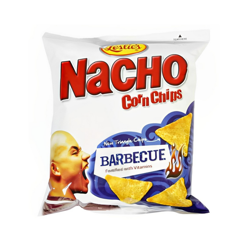 Leslie's Nacho Corn Chips Barbecue 27g