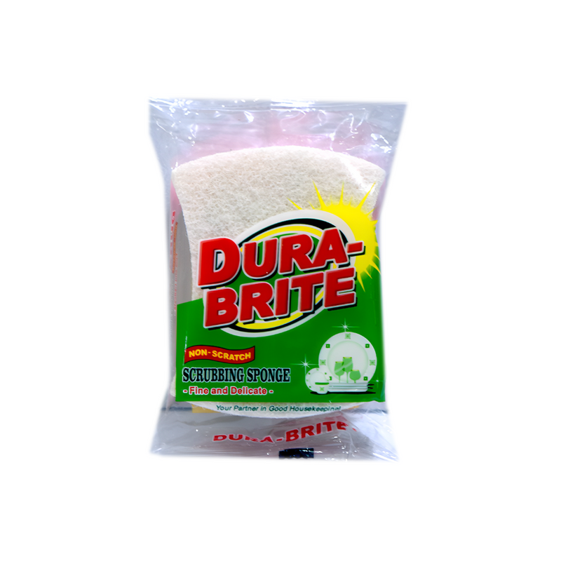 Dura-Brite Fine And Delicate Scrubbing Sponge 100mm x 80mm