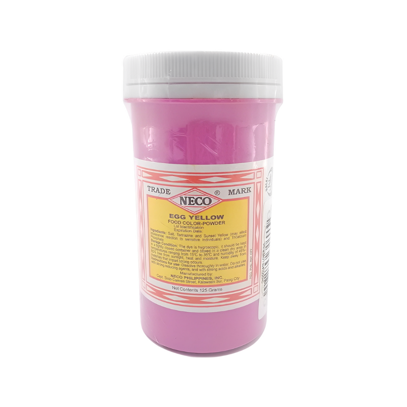 Neco Food Color Powder Egg Yellow 125g