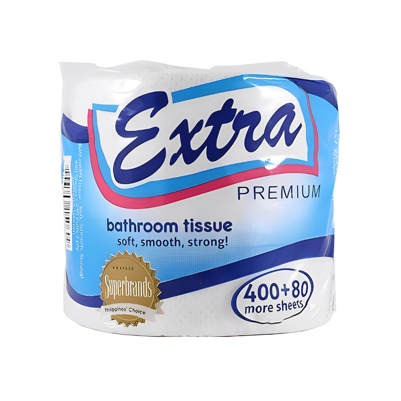 Extra Bathroom Tissue 2Ply Regular 1 Roll