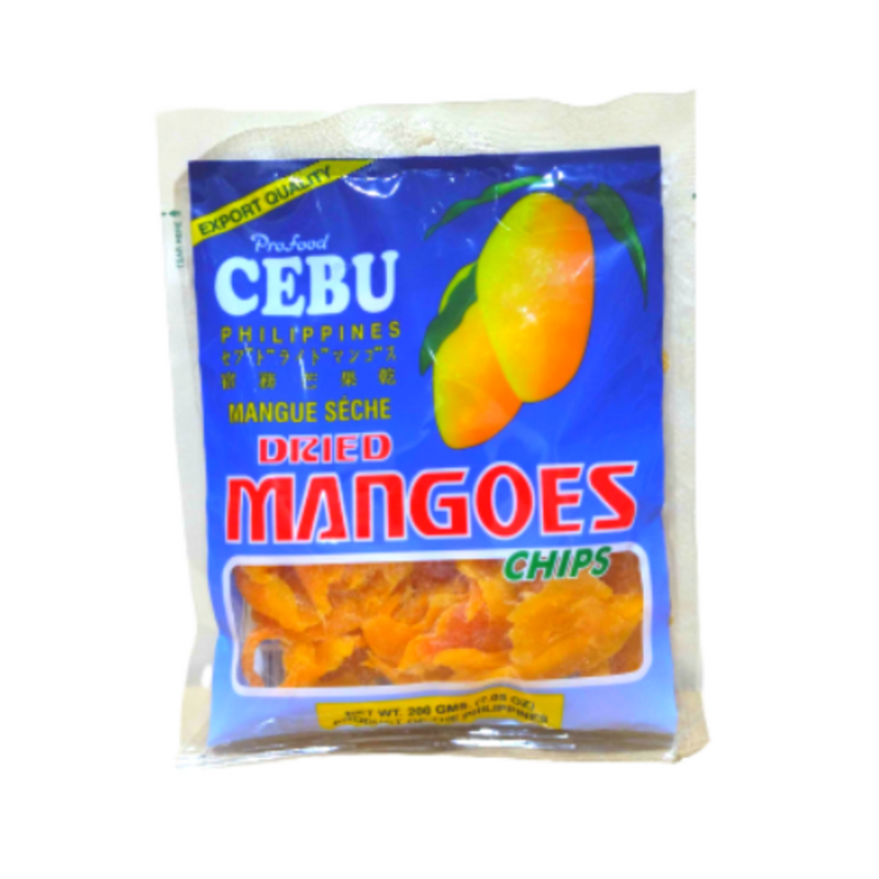 Cebu Dried Fruit Mango Chips 200g