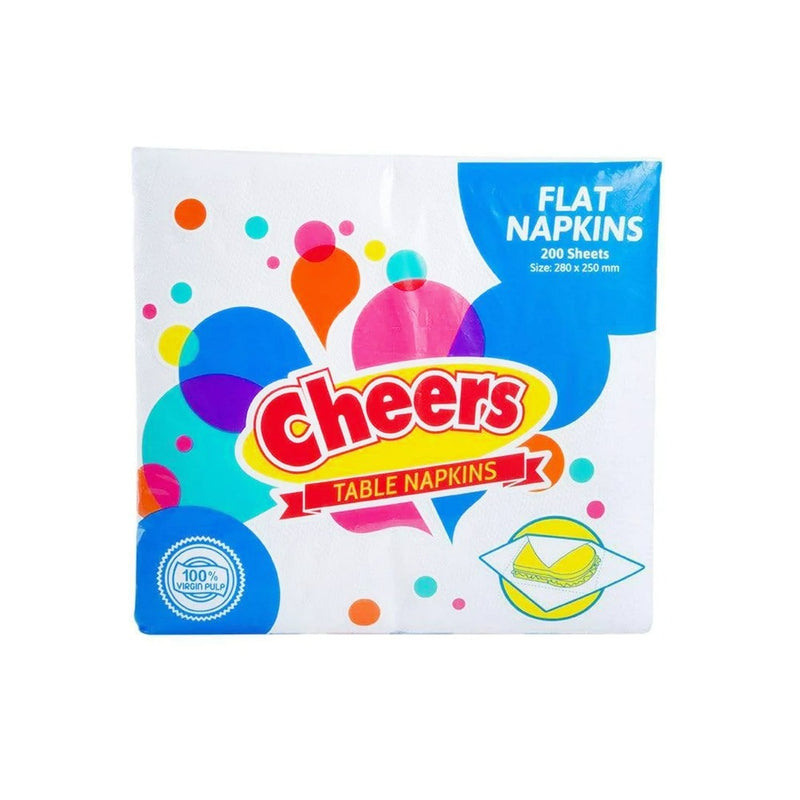 Cheers Flat Table Napkin 200's